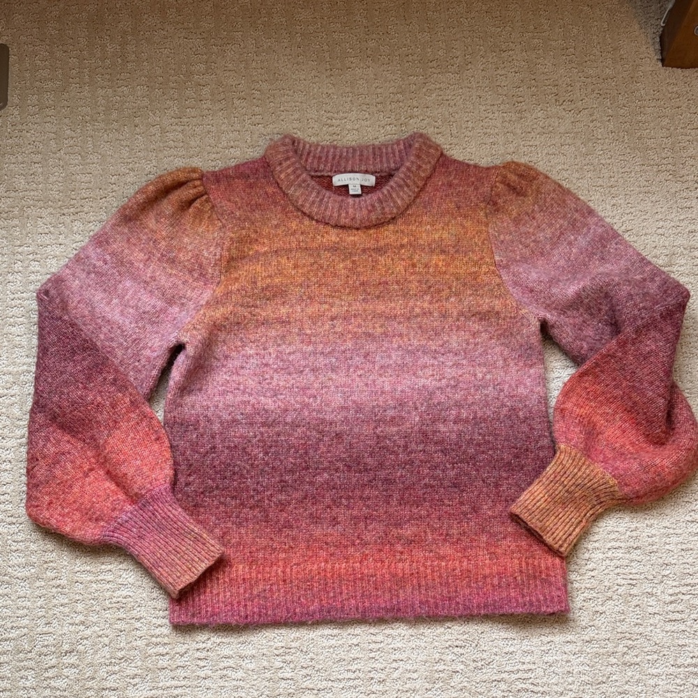 Ombre Sweater Allison Joy for Evereve Med EUC